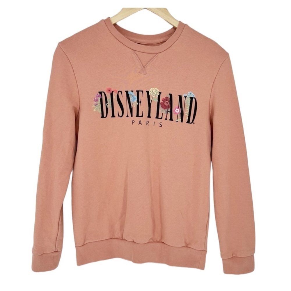 Disneyland Paris Coral Crewneck Sweatshirt